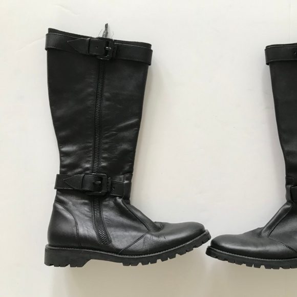 burberry combat boots
